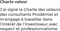 charte des valeurs texte